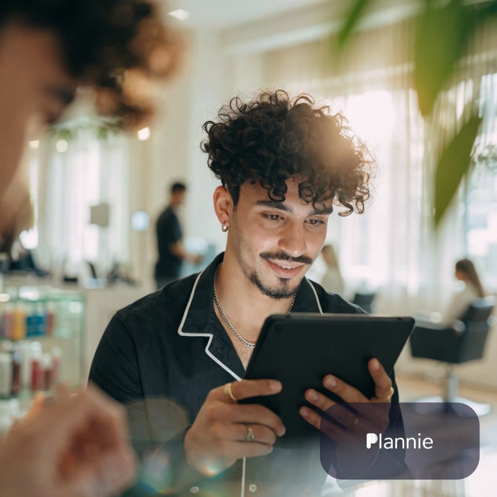 מערכת לניהול מספרה - Plannie
